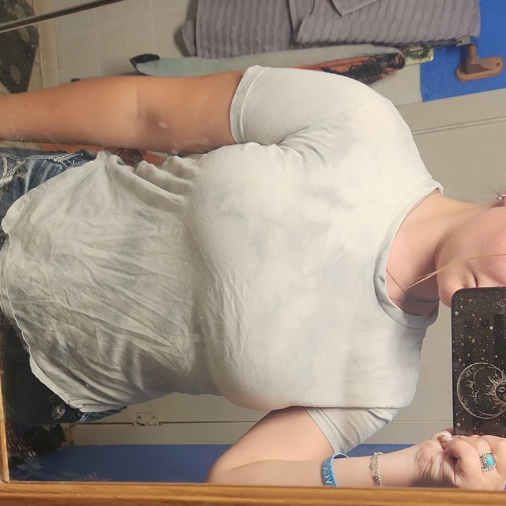 Women's Casual Gray T-Shirt